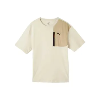 PUMA T Shirts Men Snow White
