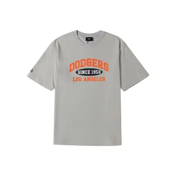 MLB Los Angeles Dodgers T Shirts Unisex Gray