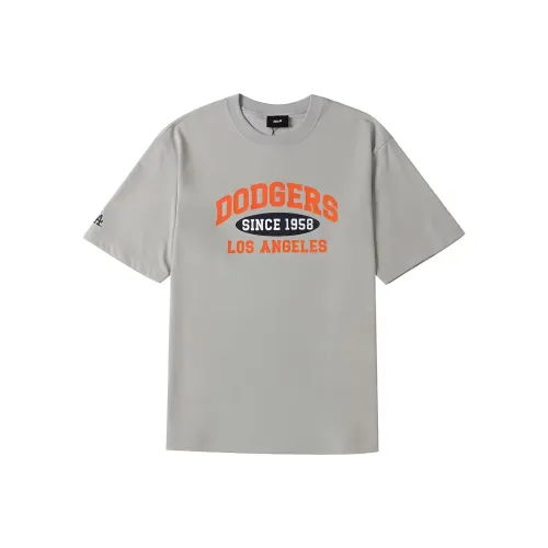 MLB Los Angeles Dodgers T Shirts Unisex Gray