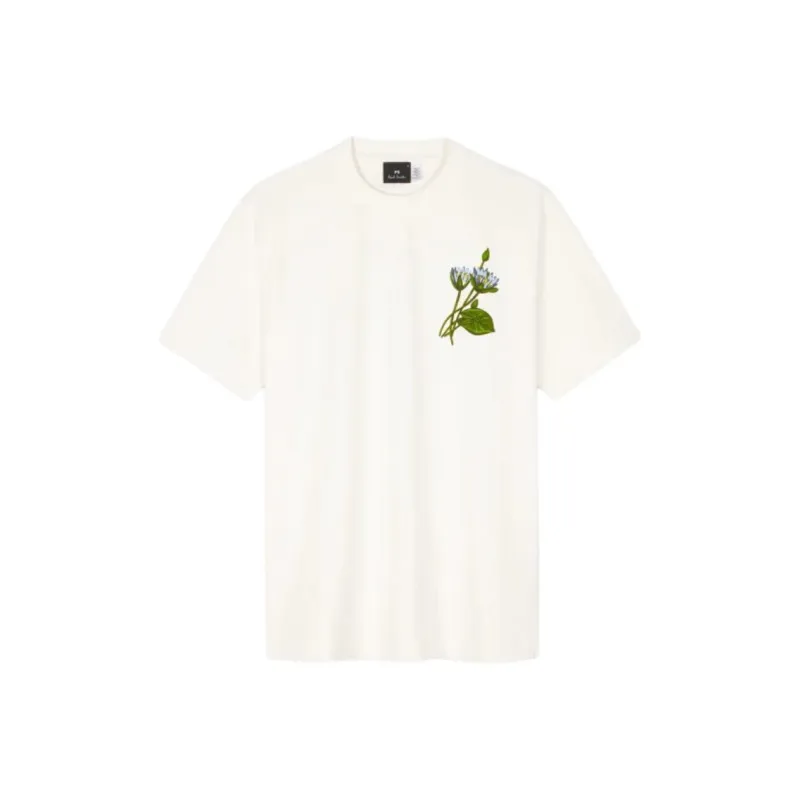 Ps Paul Smith Flower print T shirt-0