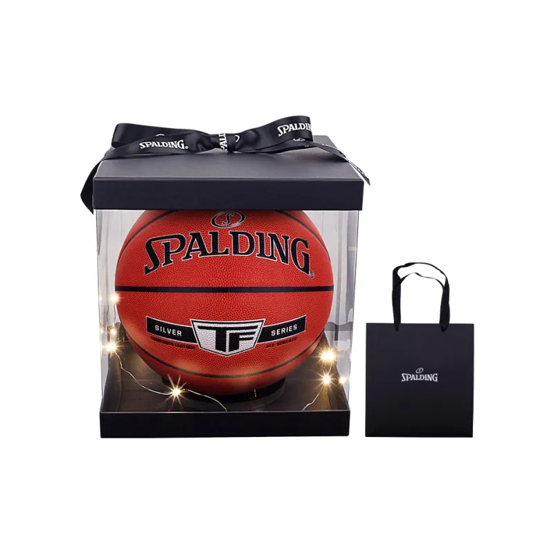 SPALDING TF Collection Classic PU Basketball Brown Size 7 Training Match Unisex-4