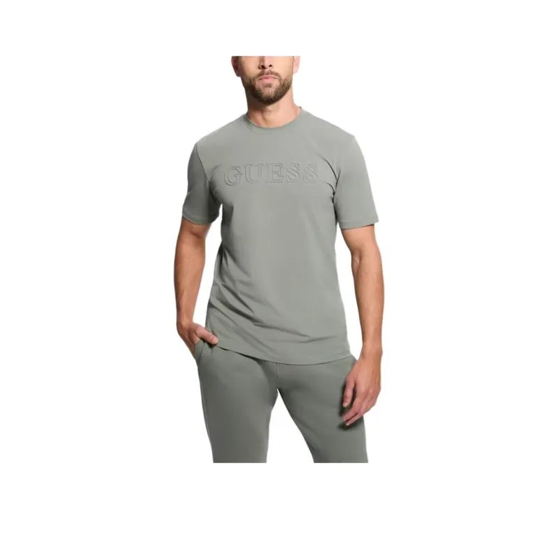 GUESS T-Shirts Men Green-0