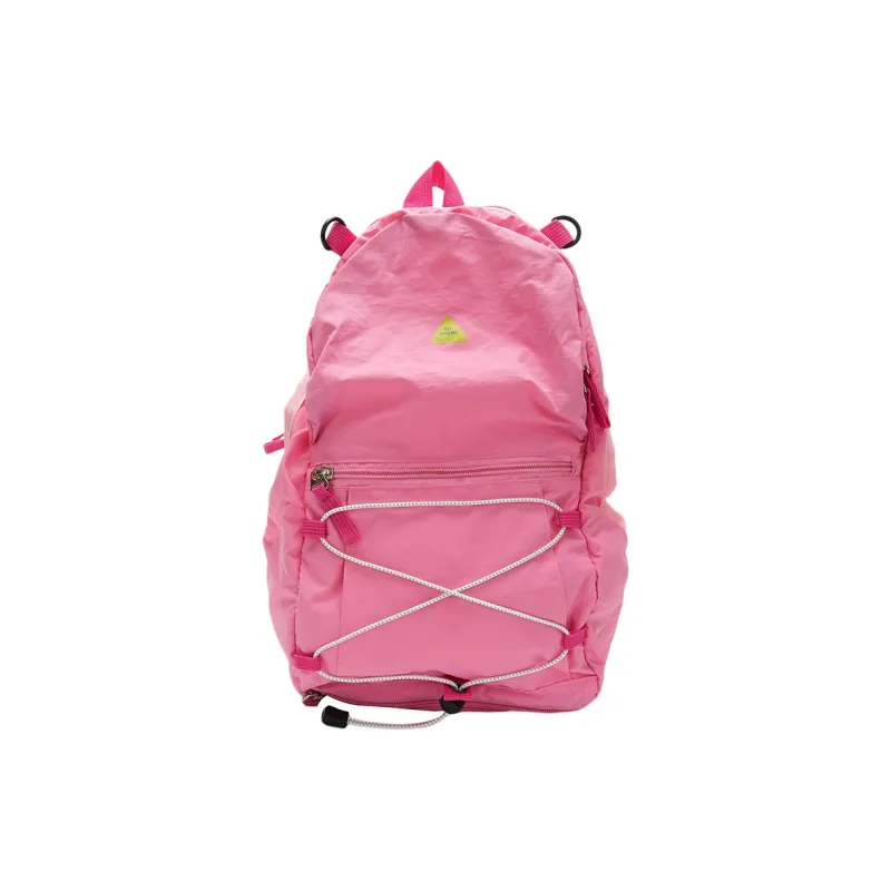 Tong Tong Rabbit Washed Cloth Backpack Large Size Unisex Multicolor-10