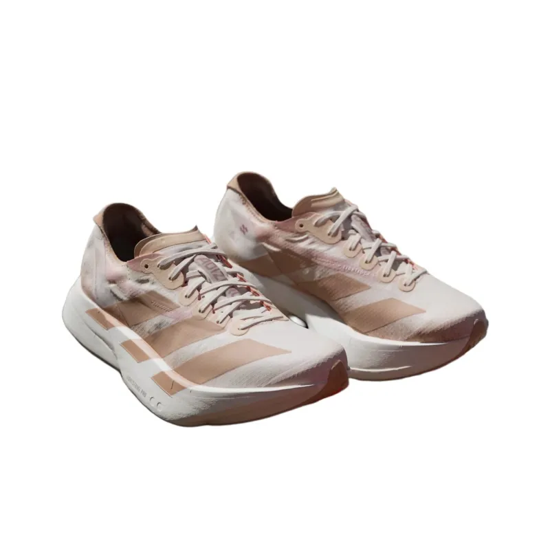 Adidas Adizero Adios Pro 4 Chalk White Warm Sandstone Semi Impact Orange Women's-2