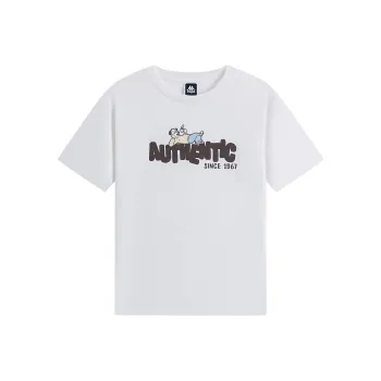 Kappa PLAYER T Shirt Unisex Korean White