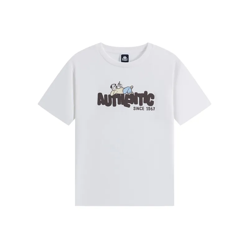Kappa PLAYER T Shirt Unisex Korean White-0
