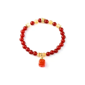 JKEM Agate Jade Bracelets Women's