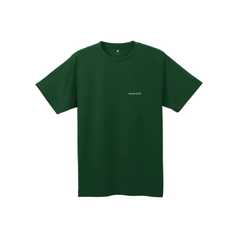 MONTBELL Sports & Outdoors Casual Men's Quick Dry Breathable Short Sleeved T Shirts-5
