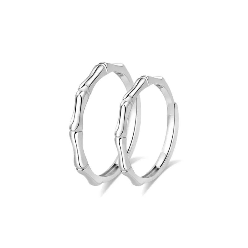 CANHUI S999 Fine Silver Rings Unisex-2
