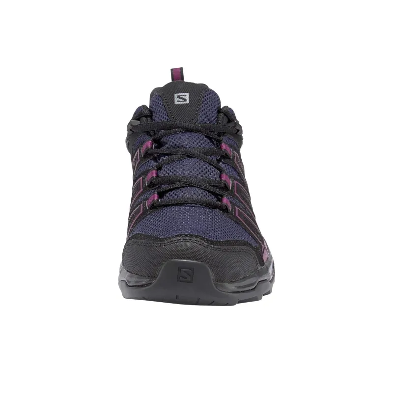SALOMON EASTWOOD GTX Anti Slip Wear Resistant Low Top Hiking Shoes Women's Blue Black Purple-3