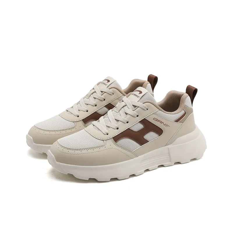 K bird Breathable Height Increasing Wear Resistant Low Top Casual Shoes Men's-3