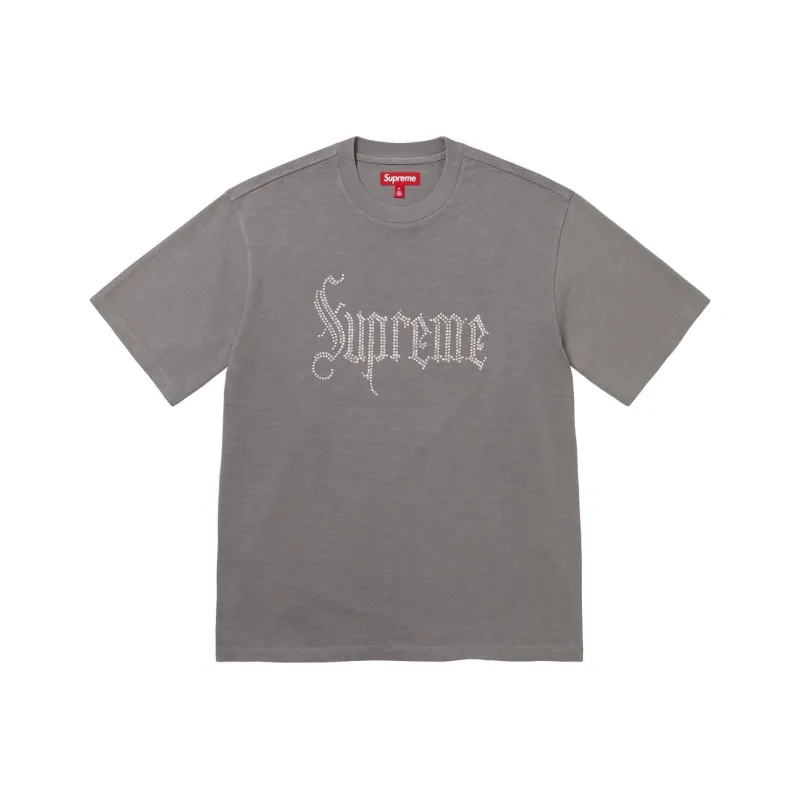Supreme Rhinestone Short Sleeve Top-6