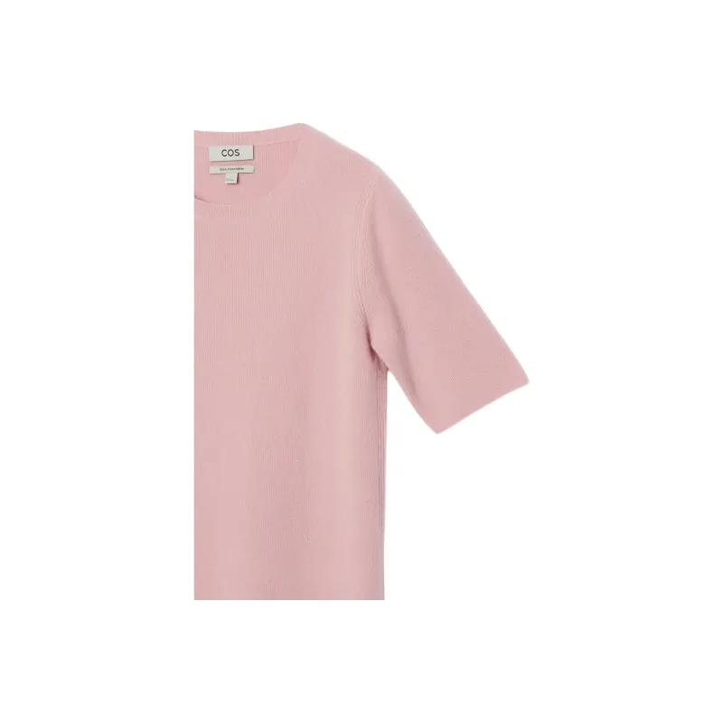 COS T Shirts Women's Pink-4