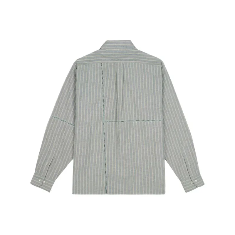 Brain Dead BROOKS BROTHERS Collaboration Shirts Unisex Green-1