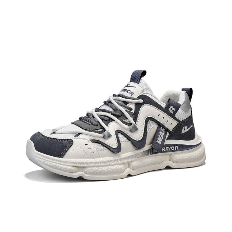 Warrior Durable Lightweight Cushioning Low Top Chunky Sneakers Men's-8