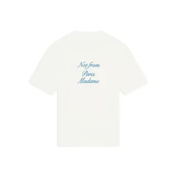 DROLE DE MONSIEUR Le T shirt Slogan Cursive T shirt