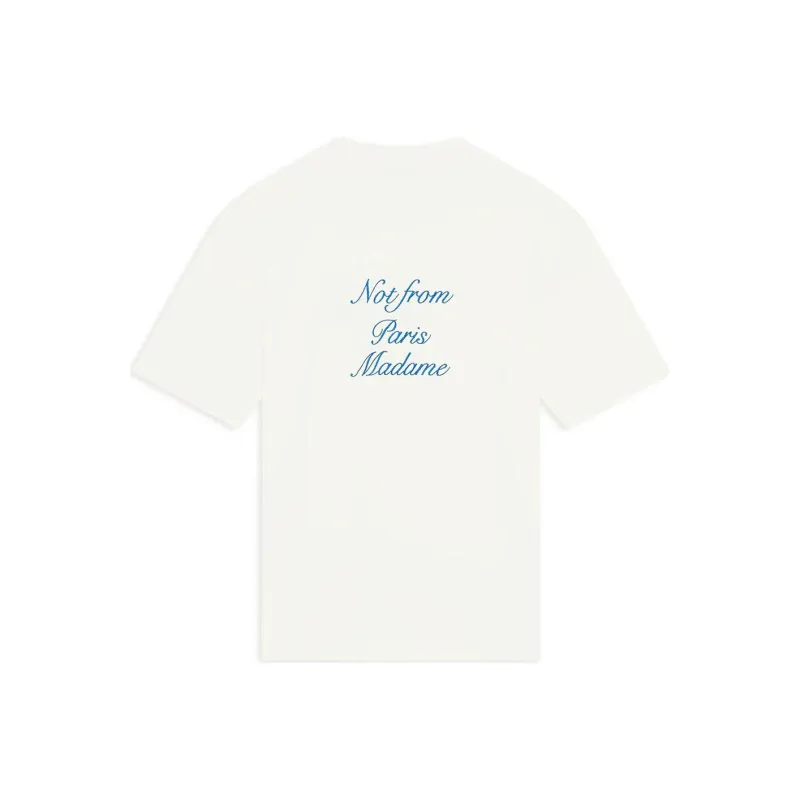 Drôle De Monsieur Le T shirt Slogan Cursive T shirt-0