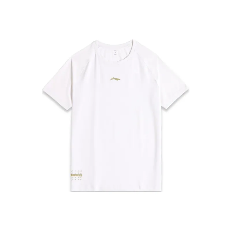 LiNing Fitness Series T Shirt Men's White-0