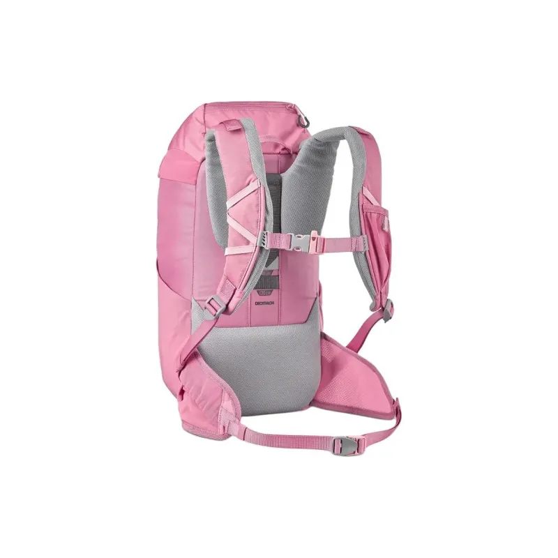 DECATHLON MH500 Mountaineering Bag Outdoor Bag Polyester 18L Dark Pink Kids'-1