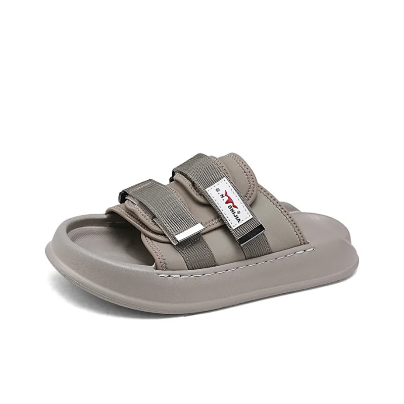 G.N.SHIJIA Quiet Slip Resistant Odor Resistant Abrasion Resistant Slide Slippers Men's-9
