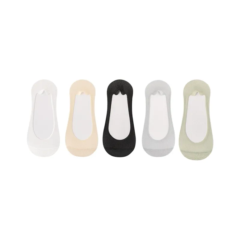 Top Melon No Show Socks Women's 5 Pack-14