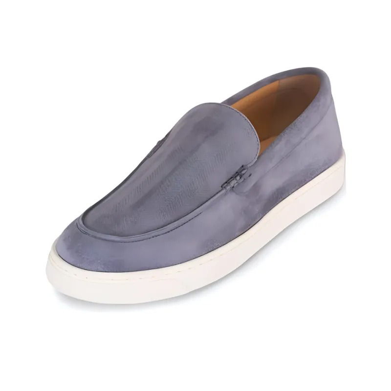 Brunello Cucinelli Round Toe Slip On Loafers-3