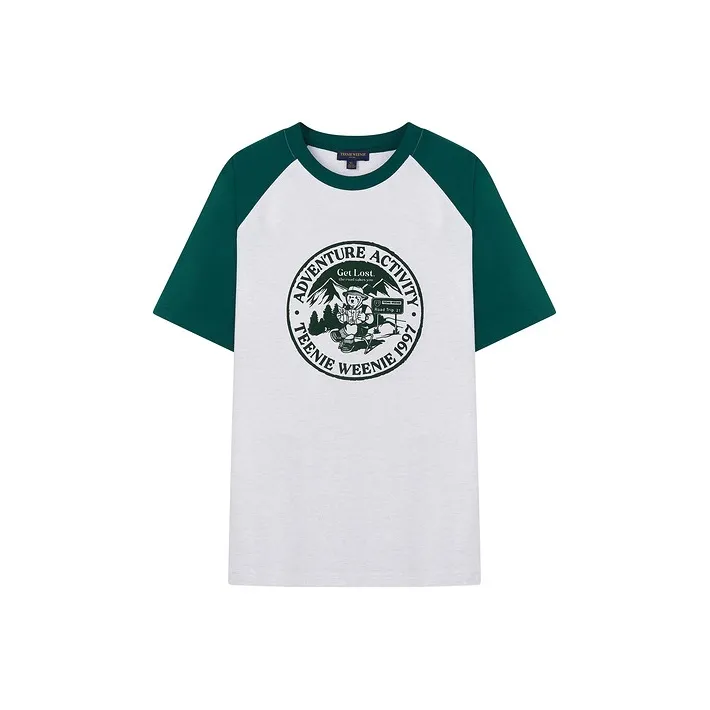 Teenie Weenie Men Camping T Shirt Summer Unisex-5