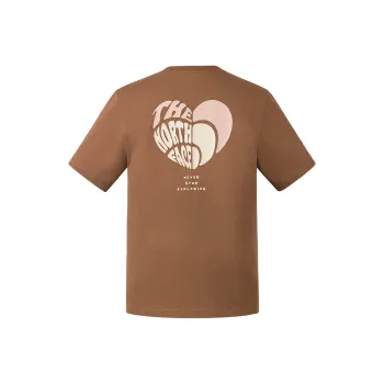 THE NORTH FACE City Outdoor Collection T Shirt Unisex Latte Brown