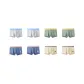 8-Pack (Dark Blue 2+Pea Green 2+Khaki 2+Light Gray 2)