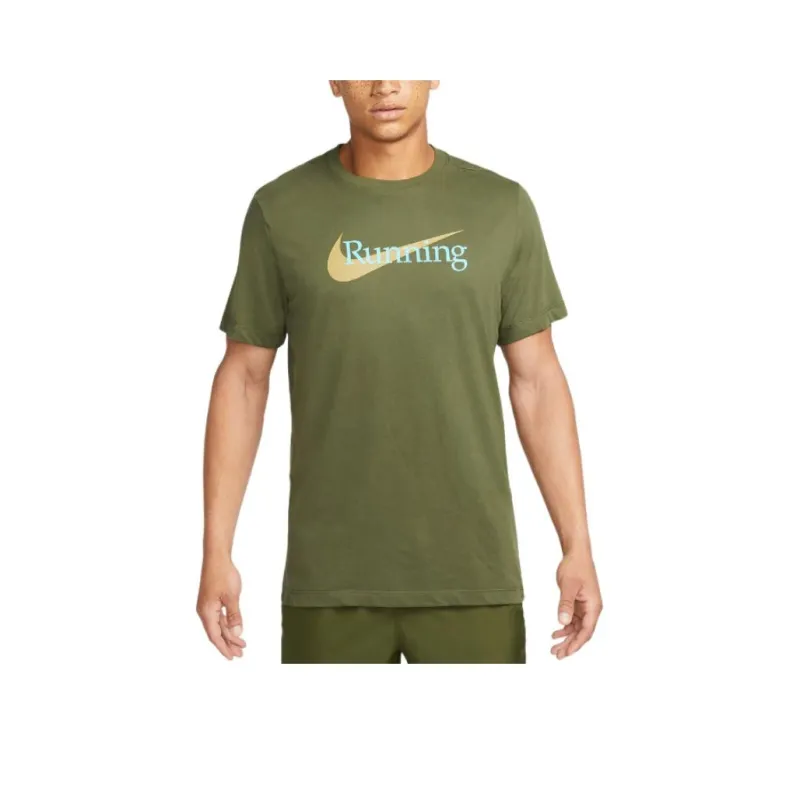Nike Clothing T Shirts Men Green-0