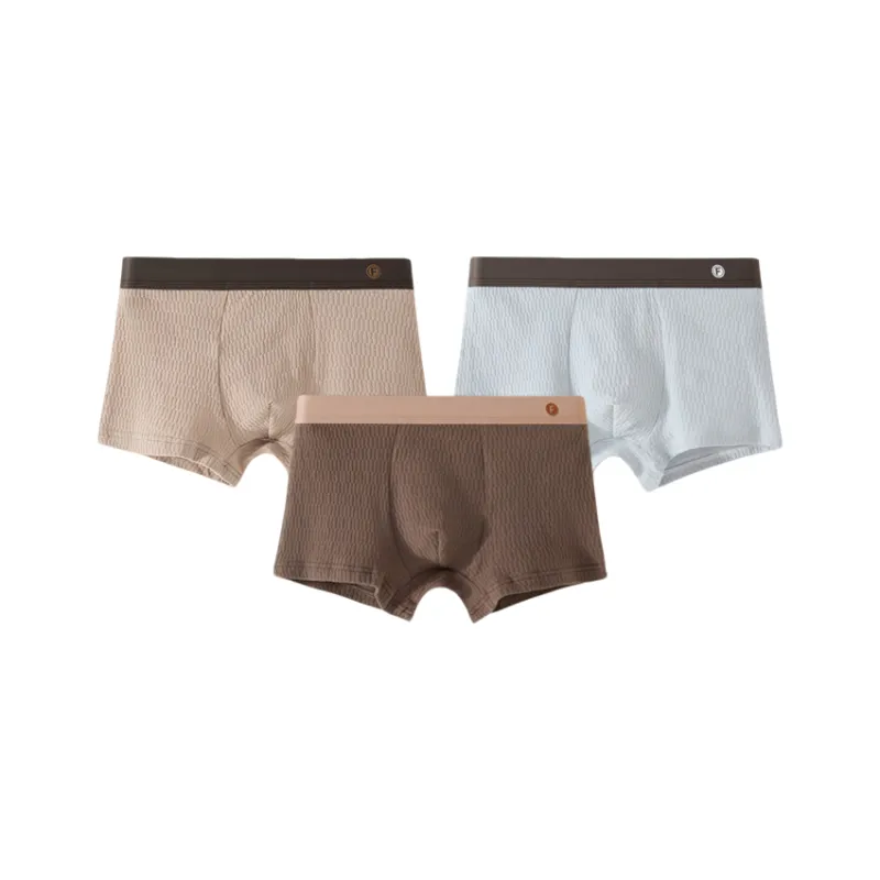 Qiao Ni Tong Underpants Men's 3 Pack-6