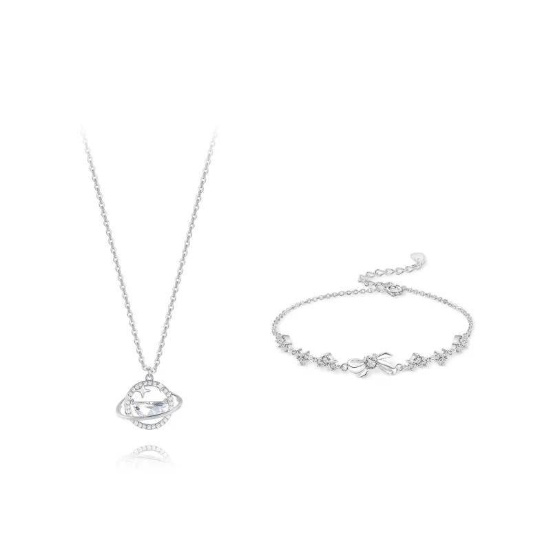 KUMET Sterling Silver Necklaces Women's-0