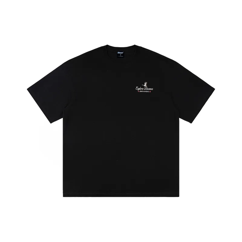 ZMOH Short Sleeved T Shirt Unisex Couple's-0