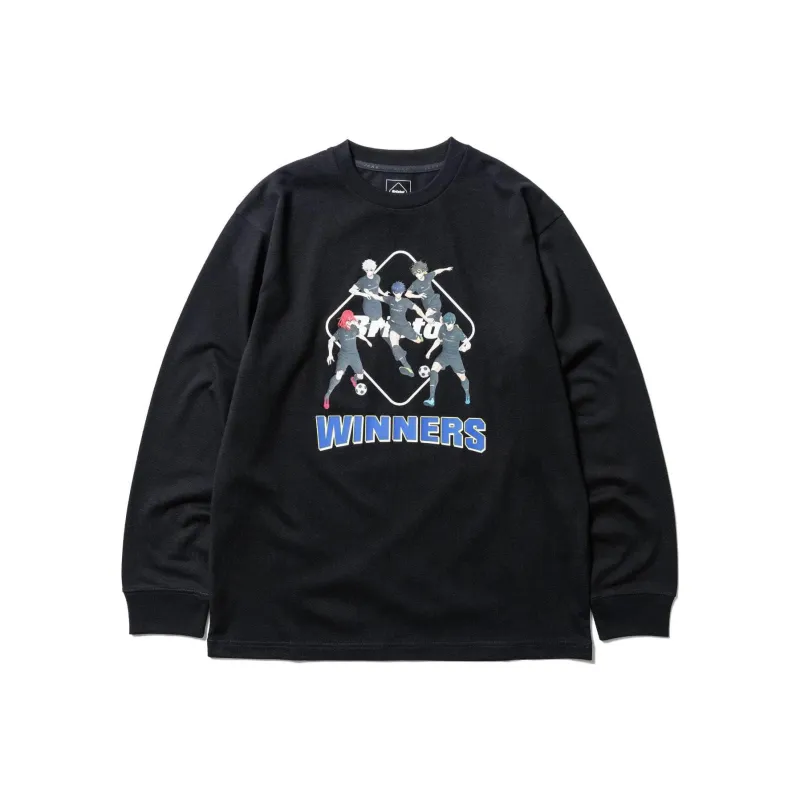 F.C Real Bristol BLUE LOCK Collaboration T-Shirts Unisex Black-0