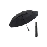 24-Rib Ultra[Vinyl Double Umbrella]Obsidian Black