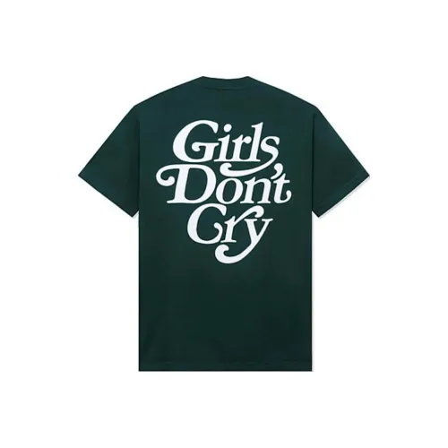 GIRLS DON'T CRY 그린 남녀공용 티셔츠