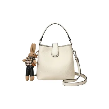 PESASRIE Cow Leather Handbag Regular Women's Multicolor