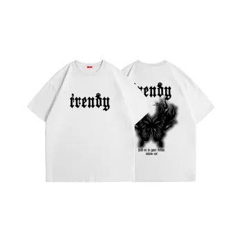 MIIOW Trend Party Series T Shirt Unisex White