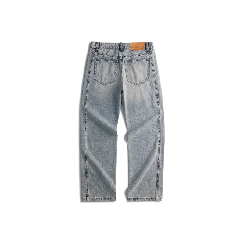FAIRWHALE Jeans Unisex Light Blue-1