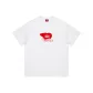 White (Red Print)