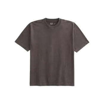 Hollister T-Shirt Men's Dark Brown