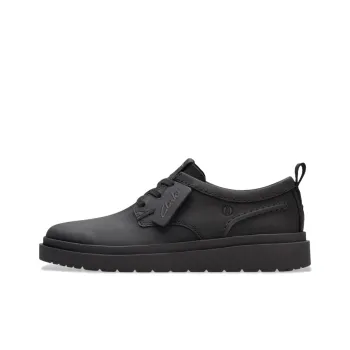 Clarks Polden Lace Casual Shoes Men's Black