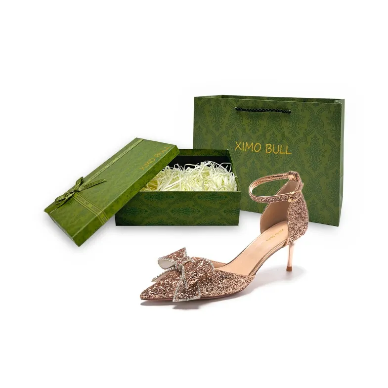 XIMO BULL Slim Heel High Heels Women's-27