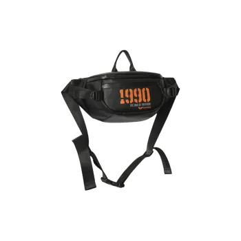 Deli Bear Nylon Sling Bag Unisex Orange/Black/Gray
