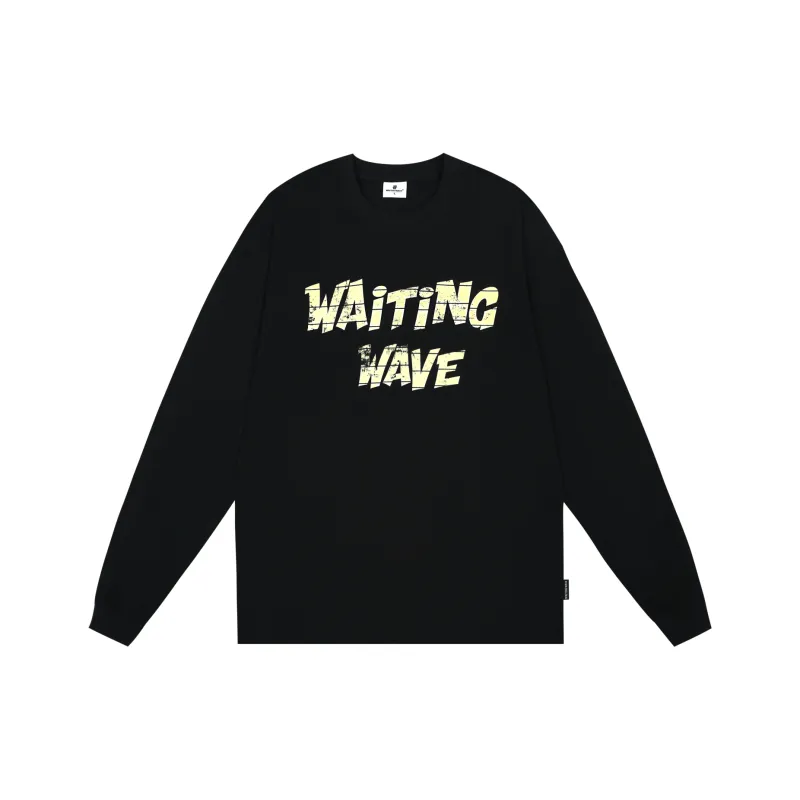 WAITINGWAVE T Shirts Unisex-3
