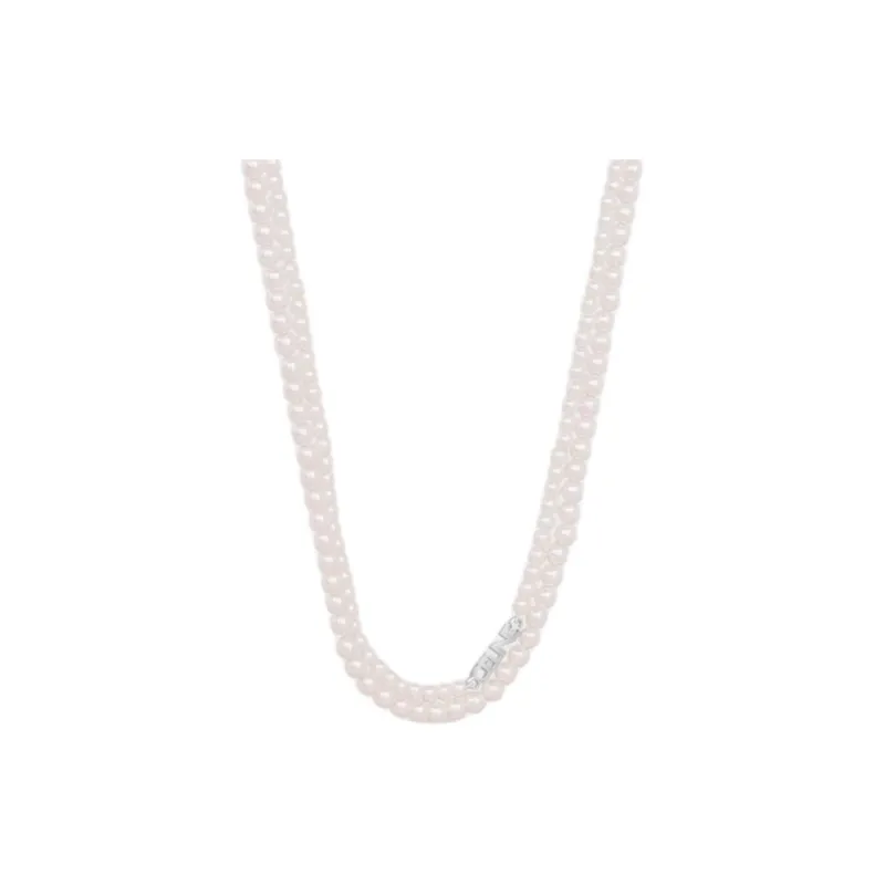 CELINE Pearl Necklaces Men's White-0