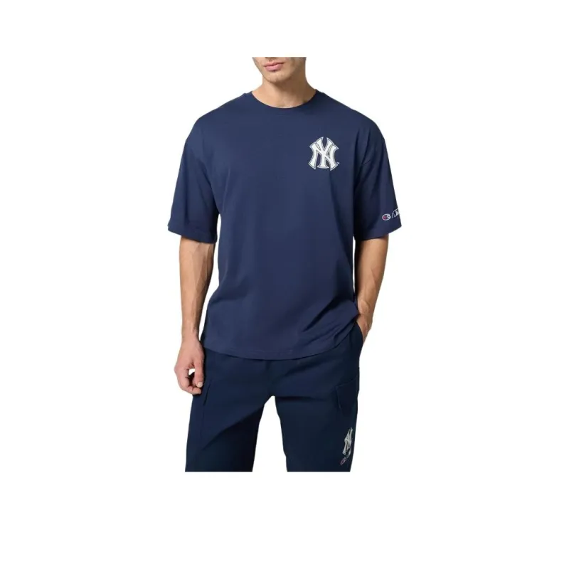 Champion T Shirt Men's Marine Blue-0