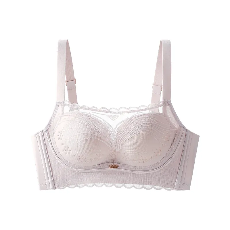 MADALLO Bra Women's 2 Pack Pink Purple-10