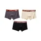 Dark Gray+Beige Apricot+Black (3 Pack)