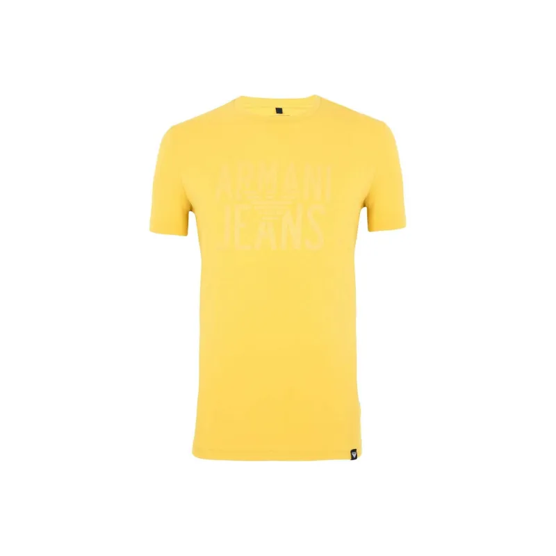 EMPORIO ARMANI T Shirt Men's Yellow-0